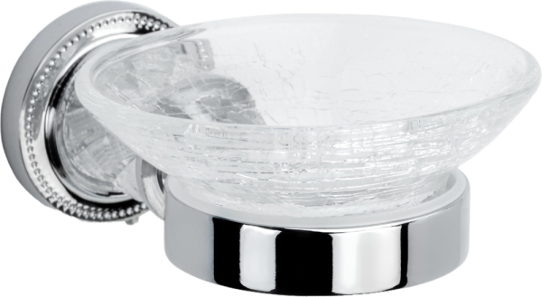 Мыльница Boheme Murano Cristal 10903-CRST-СH хром