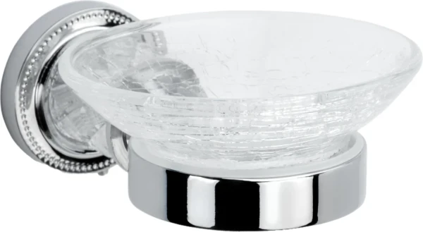 Мыльница Boheme Murano Cristal 10903-CRST-СH хром
