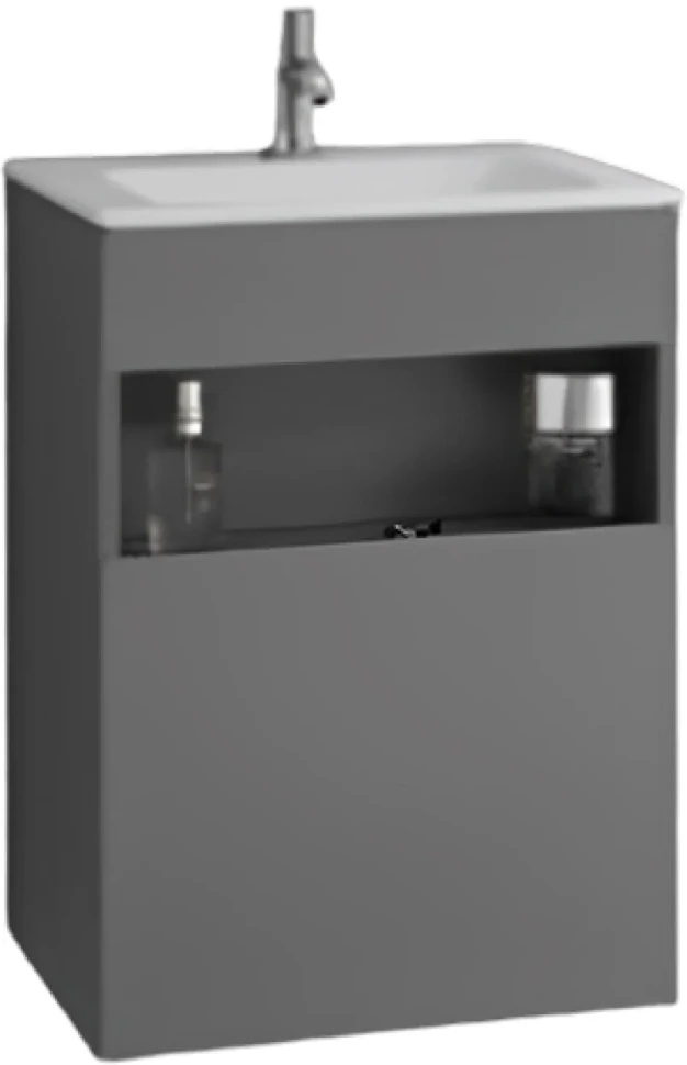 Тумба под раковину Keuco Stageline 32822 46 см, R, инокс матовый