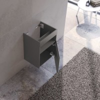 Тумба под раковину Keuco Stageline 32822 46 см, R, инокс матовый