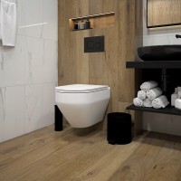Унитаз подвесной Teymi Demi T40208 с микрофлитом, безободковый, белый