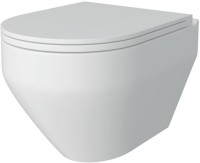 Унитаз подвесной Teymi Demi T40208 с микрофлитом, безободковый, белый