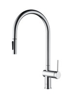 Смеситель для кухни AQUAme Cucina с выдвижным изливом AQM9901CR
