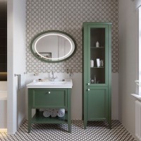 Мебель для ванной комнаты VitrA Valarte 80 ретро зеленый