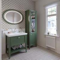 Мебель для ванной комнаты VitrA Valarte 80 ретро зеленый