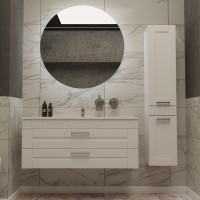 Мебель для ванной комнаты Sanvit Турин 2 120, белая