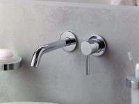 Смеситель для раковины Kludi Bozz 382450576 С ВНУТРЕННЕЙ ЧАСТЬЮ хром