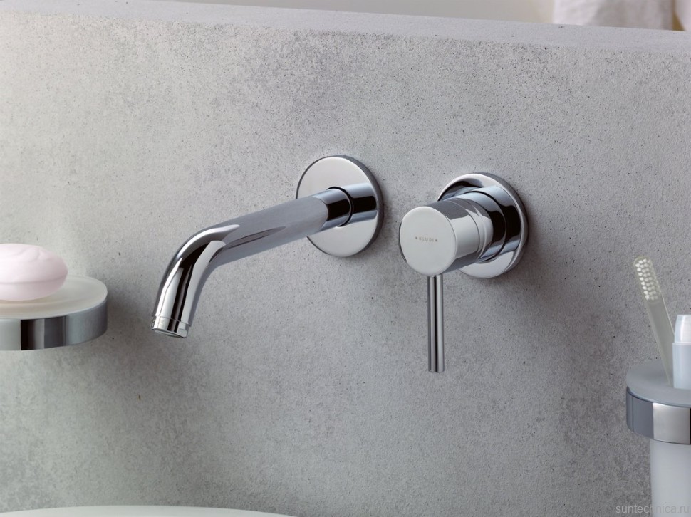 Смеситель для раковины Kludi Bozz 382450576 С ВНУТРЕННЕЙ ЧАСТЬЮ хром