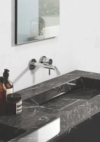 Смеситель для раковины Kludi Bozz 382450576 С ВНУТРЕННЕЙ ЧАСТЬЮ хром