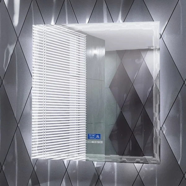 Зеркало Cezares 90х90, с LED-подсветкой, с антизапотевателем