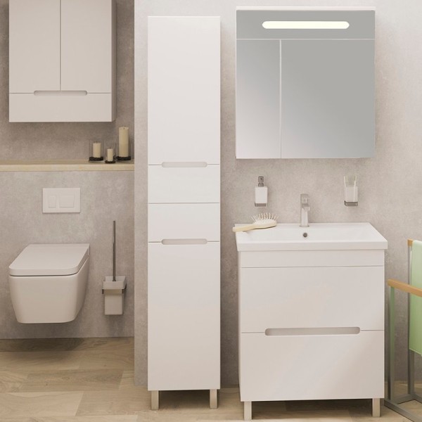 Шкаф пенал для ванной Emmy Вита 30 R