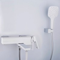 Смеситель для ванны с душем Gappo G17-8 G3217-8 белый, хром