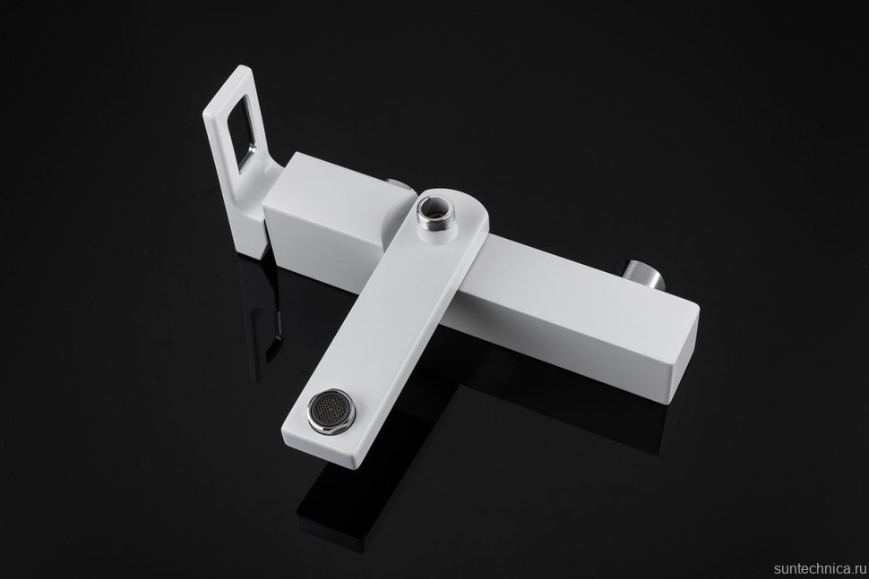 Смеситель для ванны с душем Gappo G17-8 G3217-8 белый, хром