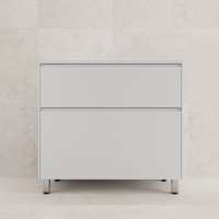 Тумба с раковиной Style Line Лима Plus 90 напольная, эмаль, белая матовая