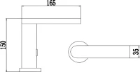 Смеситель для раковины Savol S-GY8887W белый матовый Смеситель для раковины Savol S-GY8887W белый матовый