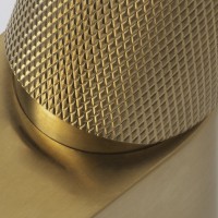 Смеситель для раковины Wasserkraft Schunter 8235 матовое золото PVD