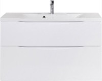 Мебель для ванной комнаты BelBagno Marino H60 bianco lucido, 100 см