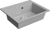 Мойка кухонная Domaci Палермо PR-565-003 серая Мойка кухонная Domaci Палермо PR-565-003 серая