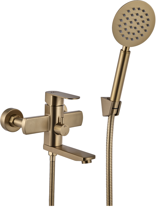Смеситель для ванны с душем Fashun A53020-21 бронза
