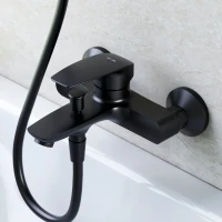 Душевая стойка AM.PM Gem F0790022 + Смеситель для ванны с душем AM.PM Tender F45A10022 Душевая стойка AM.PM Gem F0790022 + Смеситель для ванны с душем AM.PM Tender F45A10022