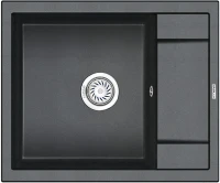 Мойка кухонная Granula 6002, шварц