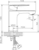 Смеситель для раковины Haiba HB563 HB10563