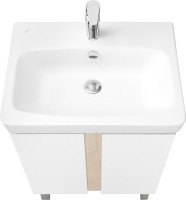 Мебель для ванной комнаты AQUATON Кантри 60 белый/дуб верона