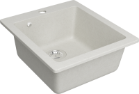 Мойка кухонная Domaci Болонья М-08-001 белая