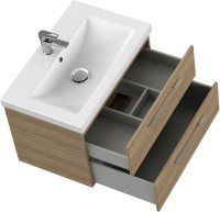 Тумба с раковиной Cersanit Lara 70 орех Тумба с раковиной Cersanit Lara 70 орех