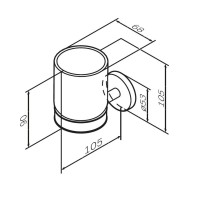 Стакан AM.PM X-Joy A85A34399 золото Стакан AM.PM X-Joy A85A34399 золото