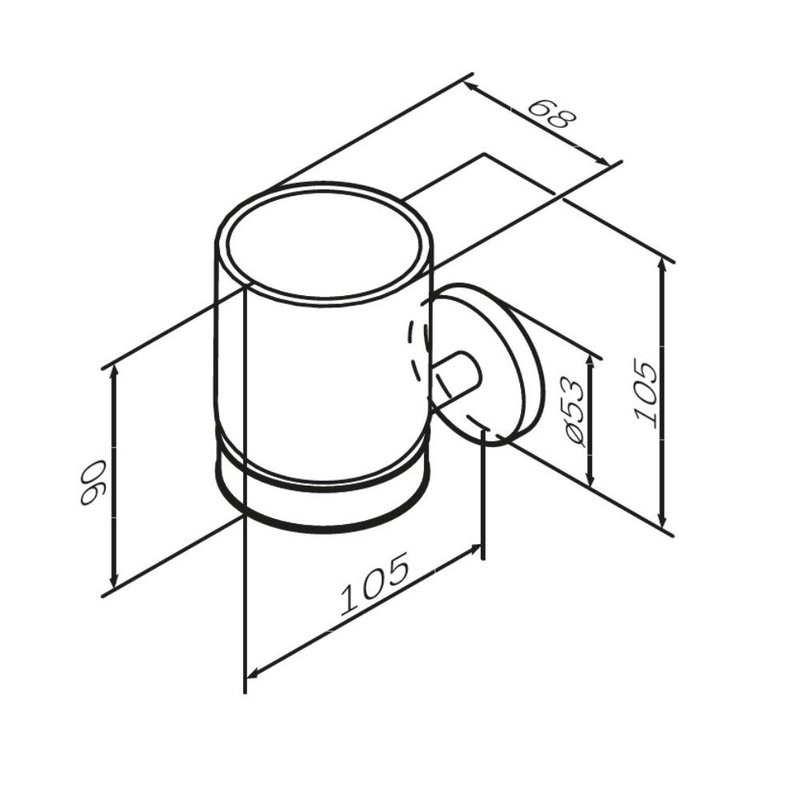 Стакан AM.PM X-Joy A85A34399 золото