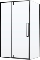 Душевой уголок Vincea Slim-N VSR-4SNP1012CLB 120х100, профиль черный, стекло прозрачное