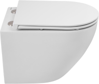 Комплект Унитаз подвесной BelBagno Sfera-r BB046CH-TOR безободковый + Крышка BB870SC с микролифтом + Инсталляция Geberit Duofix UP 320 111.300.00.5 + Кнопка Sigma 01 115.770.11.5 белая + Крепления 111.815.00.1 к стене + Звукоизоляция