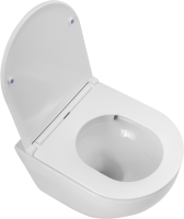 Комплект Унитаз подвесной BelBagno Sfera-r BB046CH-TOR безободковый + Крышка BB870SC с микролифтом + Инсталляция Geberit Duofix UP 320 111.300.00.5 + Кнопка Sigma 01 115.770.11.5 белая + Крепления 111.815.00.1 к стене + Звукоизоляция