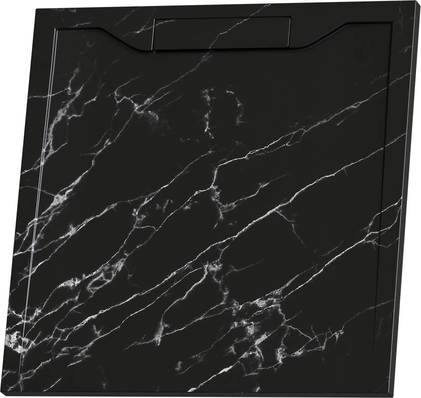 Поддон для душа RGW Stone Tray STE MB 90x90, черный мрамор