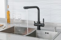 Смеситель для кухни Frap F4352-6 черный