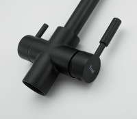 Смеситель для кухни Frap F4352-6 черный