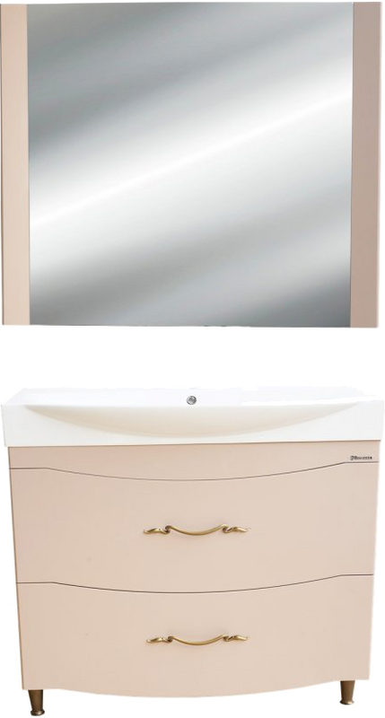 Мебель для ванной комнаты Bellezza Сесилия 105 капучино