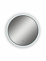 Зеркало круглое CONTINENT Led Portal 80х80 см, бесконтактный сенсор, с холодной подсветкой