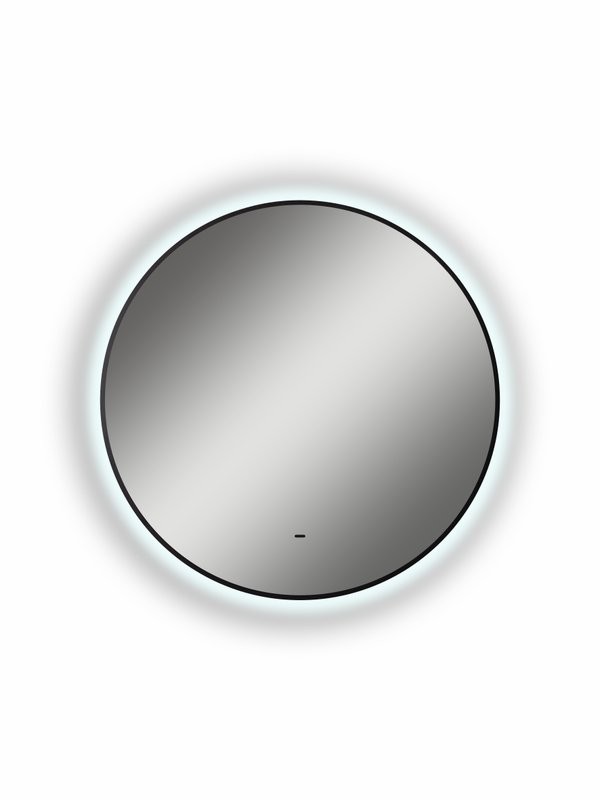 Зеркало круглое CONTINENT Led Portal 80х80 см, бесконтактный сенсор, с холодной подсветкой