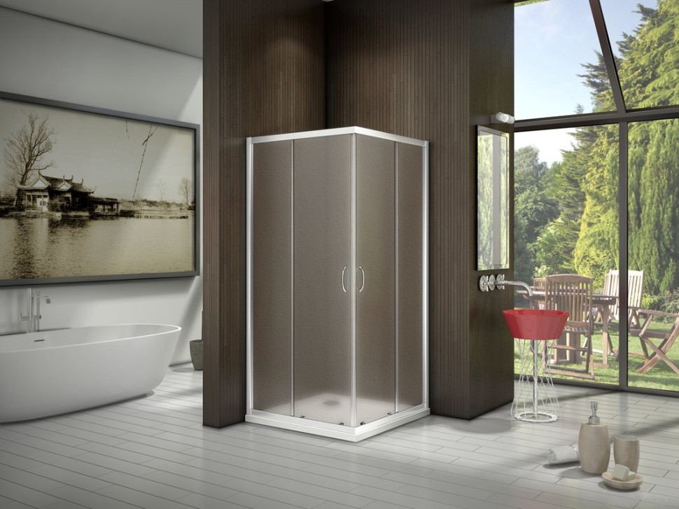 Душевой уголок Good Door Latte CR-80-G-WE 80x80