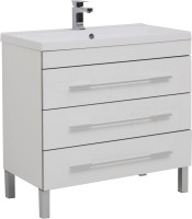 Тумба с раковиной Aquanet Верона 90 белая Тумба с раковиной Aquanet Верона 90 белая
