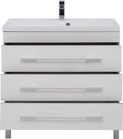 Тумба с раковиной Aquanet Верона 90 белая Тумба с раковиной Aquanet Верона 90 белая
