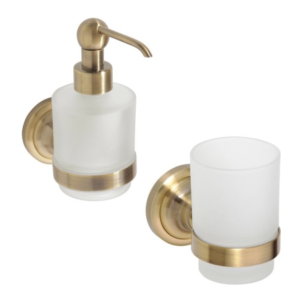 Набор Стакан Bemeta Retro 144110017 + Дозатор 144109107