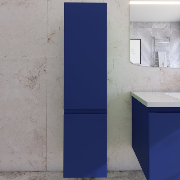 Шкаф-пенал для ванной Caprigo Forte 35 L океания