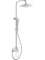Душевая стойка Haiba HB548-8 белая