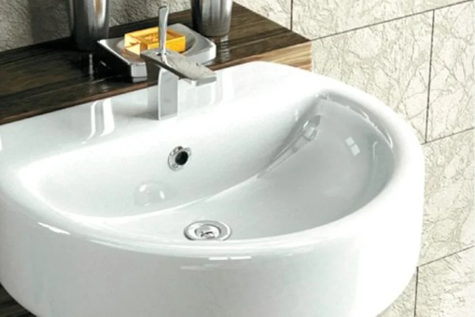 Раковина Sanita luxe Best luxe WB.PD/Best/55-C/WHT.G/S1