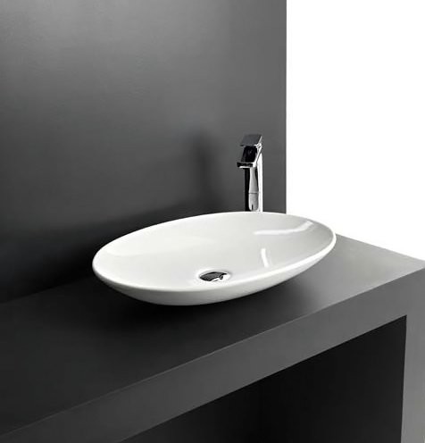 Накладная раковина ArtCeram LaFontana LFL001 01 00 накладная