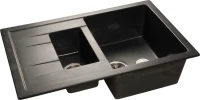 Комплект Мойка GranFest Quadro Q-775 KL черная + Смеситель MEGA Mega Комплект Мойка GranFest Quadro Q-775 KL черная + Смеситель MEGA Mega
