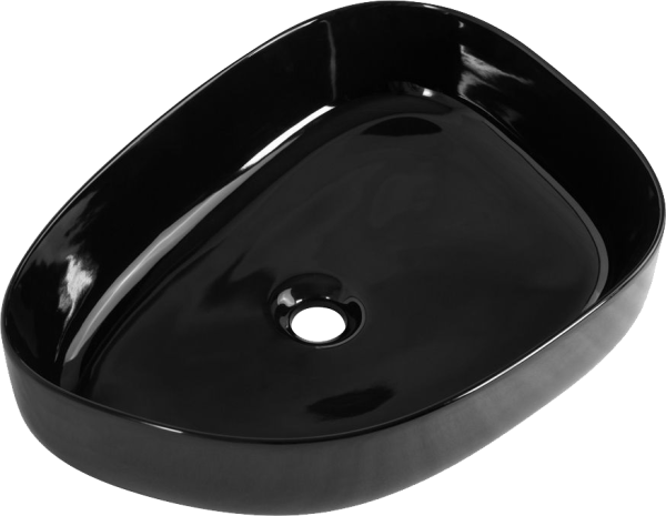 Накладная раковина BelBagno BB1435-NERO